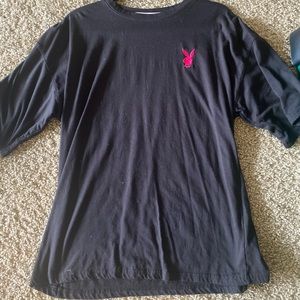 Misguided brand x Playboy oversized shirt